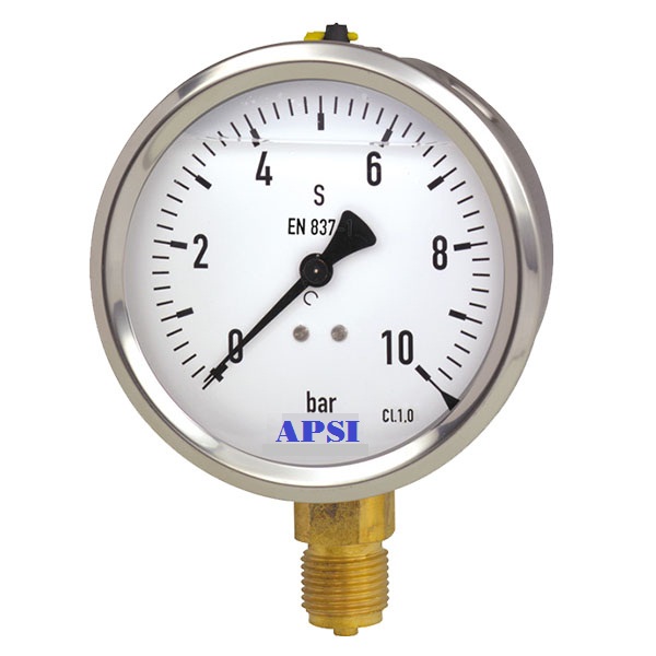 VIP PRESSURE GAUGE 10 bar aiampe